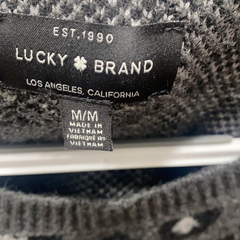 Lucky Brand Leopard Sweater - Picture 3 of 3